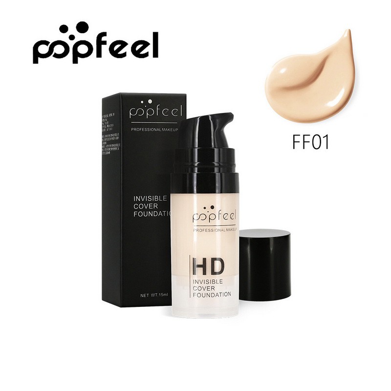 [Hàng mới về] Kem nền POPFEEL che khuyết điểm dưỡng ẩm 4 màu | BigBuy360 - bigbuy360.vn