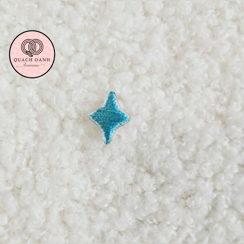 Sticker nhãn dán vải thêu hình thời tiết tự dính trang trí sổ, vở, mũ bảo hiểm tổng hợp 1 - ST09