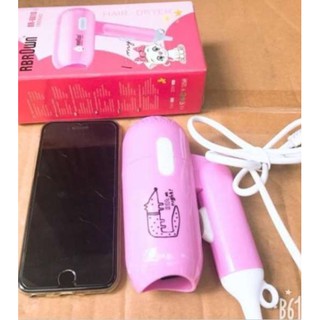 [SẴN] 📛📛📛MÁY SẤY TÓC MINI BỎ TÚI, HÌNH THÚ SIÊU CUTE👍 TN_STORE