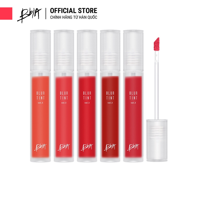 Son kem Bbia Blur Tint Version 3 (5 màu) 4.4g - Bbia Offical Store | Thế Giới Skin Care