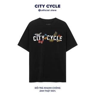 Áo thun local brand Butterfly City Cycle tay lỡ unisex form rộng