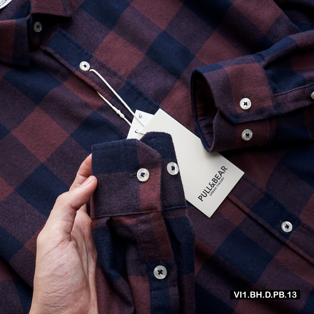 Aó sơ mi nam Flannel Pb việt nam xuất khẩu | BigBuy360 - bigbuy360.vn