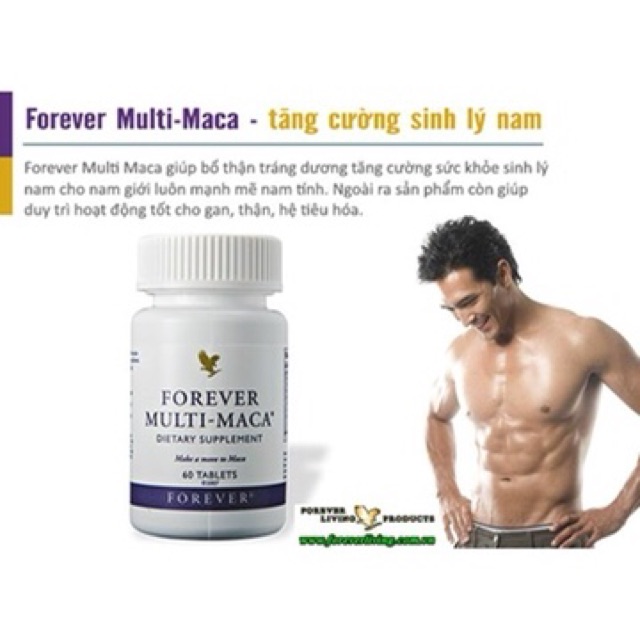 [GIÁ SIÊU RẺ] Hỗ Trợ Sinh Lí Nam Forever Multi Maca 215 flp