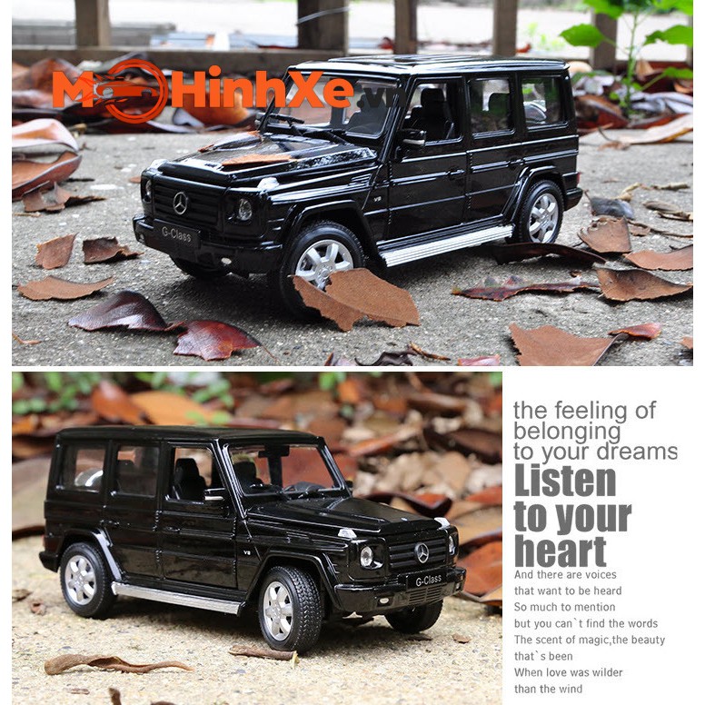 MÔ HÌNH XE MERCEDES-BENZ G-CLASS 1:24 WELLY-FX