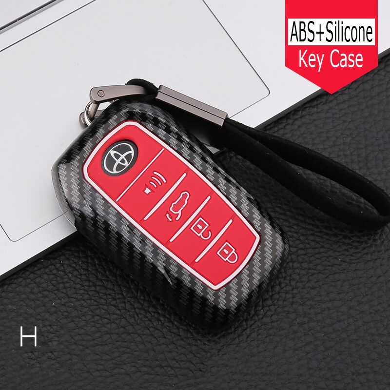 Vỏ Chìa Khóa 4 Nút Bấm Cho Xe Hơi Toyota yaris Legender Sigma4 2021 CROSS CAMRY