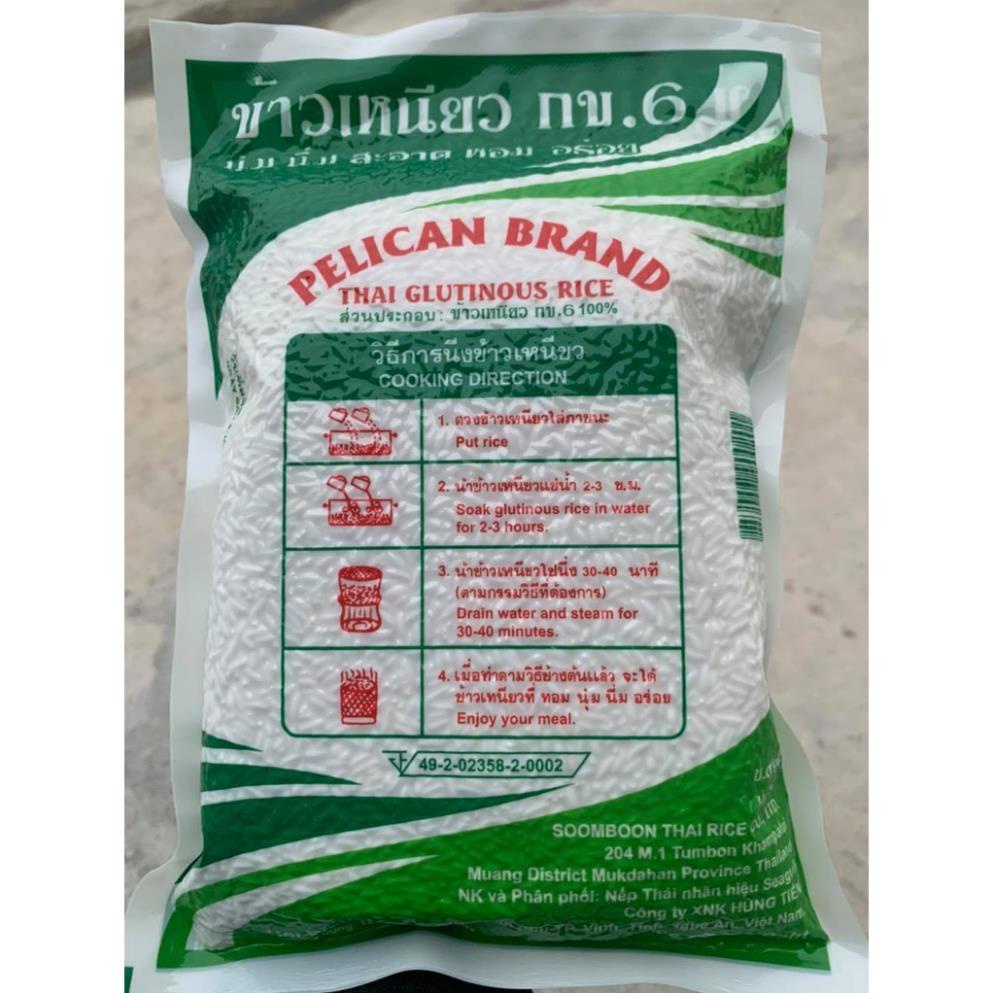 Nếp Dẻo Thái Lan Loại 1 PELICAN 1kg