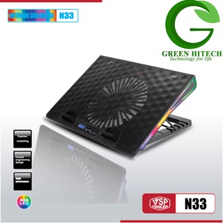 Đế tản nhiệt laptop VSP Cooler N33