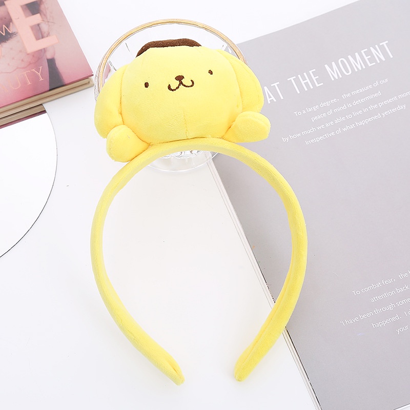 Băng Đô Cài Tóc Hình Tai Thỏ / Hổ / Mèo Hello Kitty Ngọt Ngào Cho Nữ