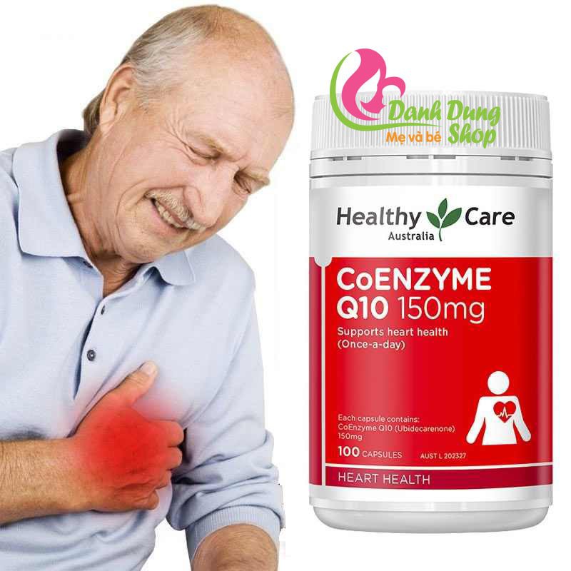 TPBS Bổ tim Coenzyme Q10 150mg Healthy Care Úc 100 viên