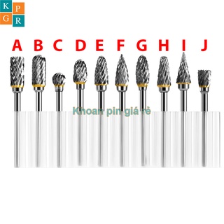 Mũi mài khắc hợp kim trục 3mm