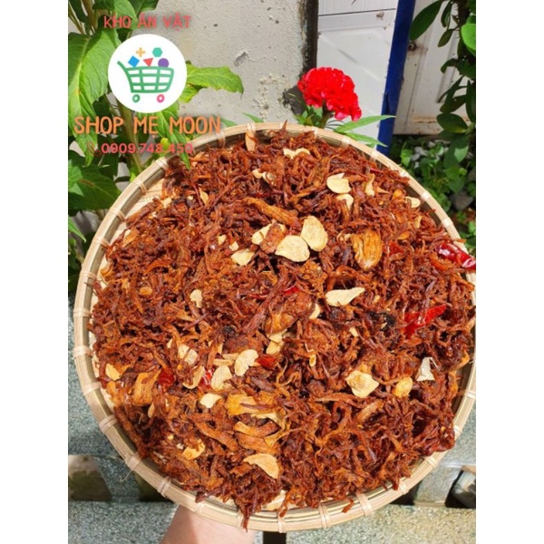 KHÔ HEO CHÁY TỎI 500GR - HÀNG LOẠI 1