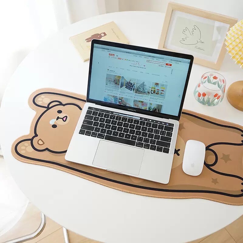 Miếng lót chuột mồn lèo, gấu cute- studywithNgan