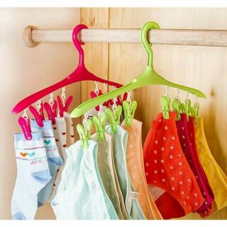 Móc nhựa 8 kẹp