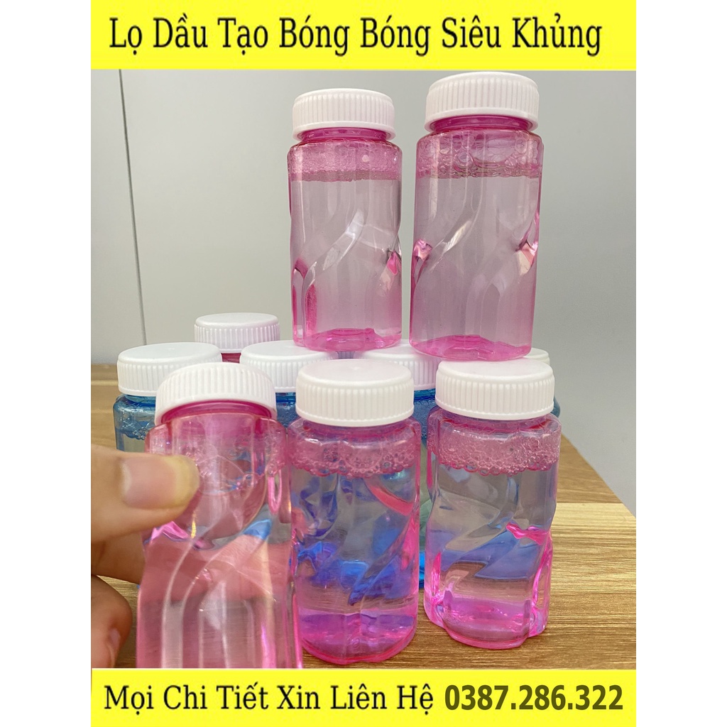 Nước thổi bong bóng xà phòng Lọ đậm đặc pha sẵn 80mL