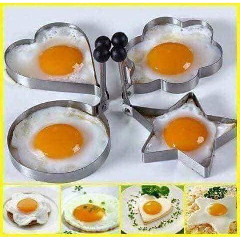 Khuôn ốp trứng, làm bánh siêu ngộ nghĩnh cho bữa ăn phong phú