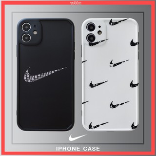 Soft Plastic Phone Cases Cute Couple cartoon Street fashion NIKE Case suitable for iPhone12 MINI 11 PRO MAX 7/8plus SE2020 X/XS XR XSMAX