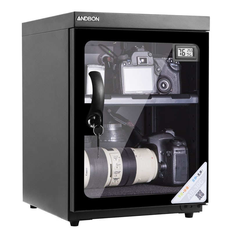 Tủ chống ẩm máy ảnh 30 lít Andbon AB-30C chính hãng