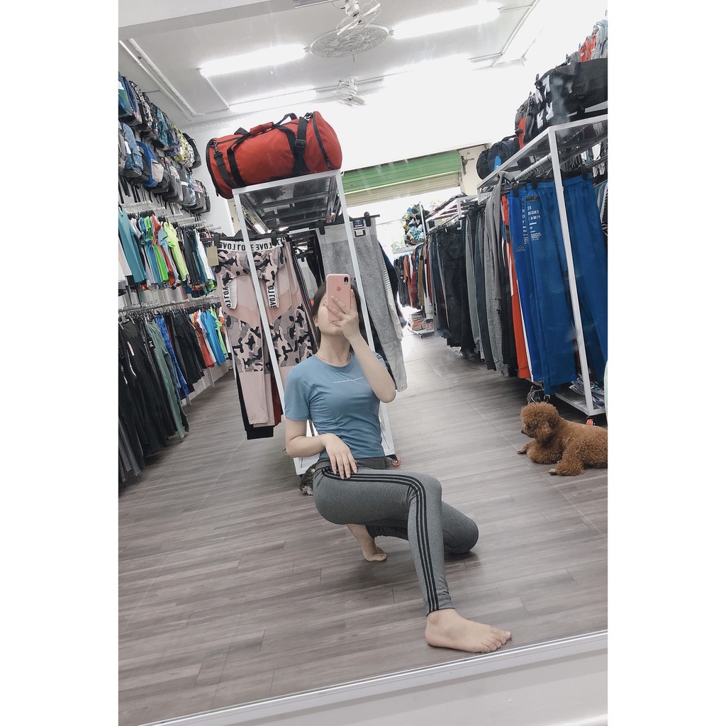 QUẦN DÀI 3 SỌC THỂ THAO TẬP GYM/ YOGA | BigBuy360 - bigbuy360.vn