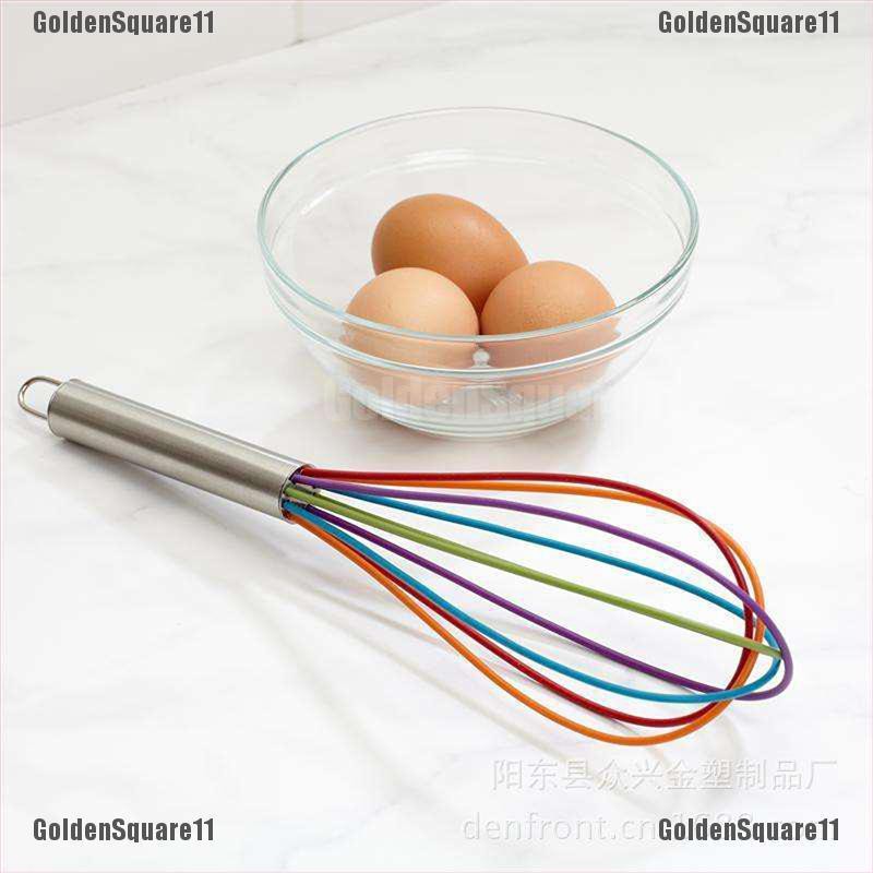 1 Dụng Cụ Đánh Trứng Cầm Tay Bằng Silicone
