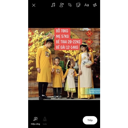 set áo dài gia đình( thanh lý) | BigBuy360 - bigbuy360.vn