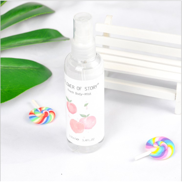 Xịt thơm body và xịt thơm phòng 2in1 hương hoa quả, xịt body 100ml E2 - Sammi beauty