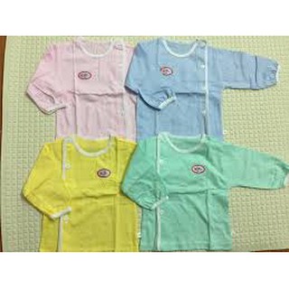 Áo sơ sinh cotton dài tay Baby born cho bé, chất dày, mịn