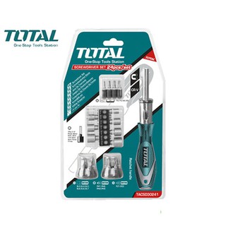 Bộ mũi vít 24 chi tiết total tacsd30246