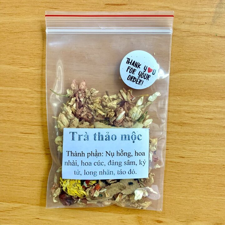 Combo 05 gói trà thảo mộc - trà dưỡng nhan