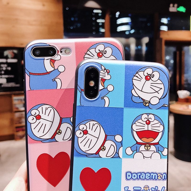Ốp điện thoại silicone in hình Doraemon cho OPPO A73 A91 Reno 4F 4 3 2 2F R17 Pro F11 Pro F9 F7 F5 F1s K3