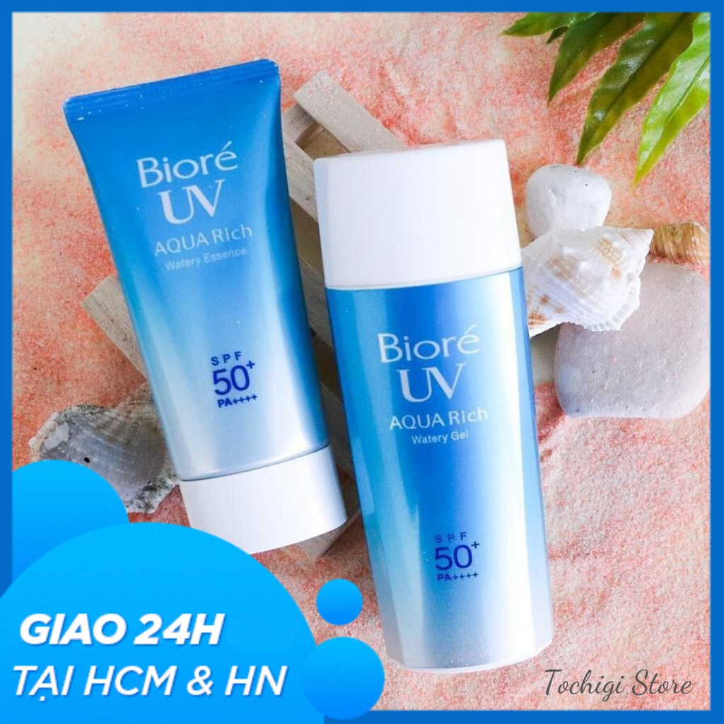 Kem chống nắng Biore UV Aqua Rich Watery Essence / Gel Nhật Bản