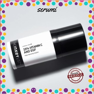 Serum 15% Vitamin C và EGF The Inkey List 30ml ✨ Chống oxy hóa, bảo vệ da khỏi các tác nhân môi trường ✨ Chính hãng UK