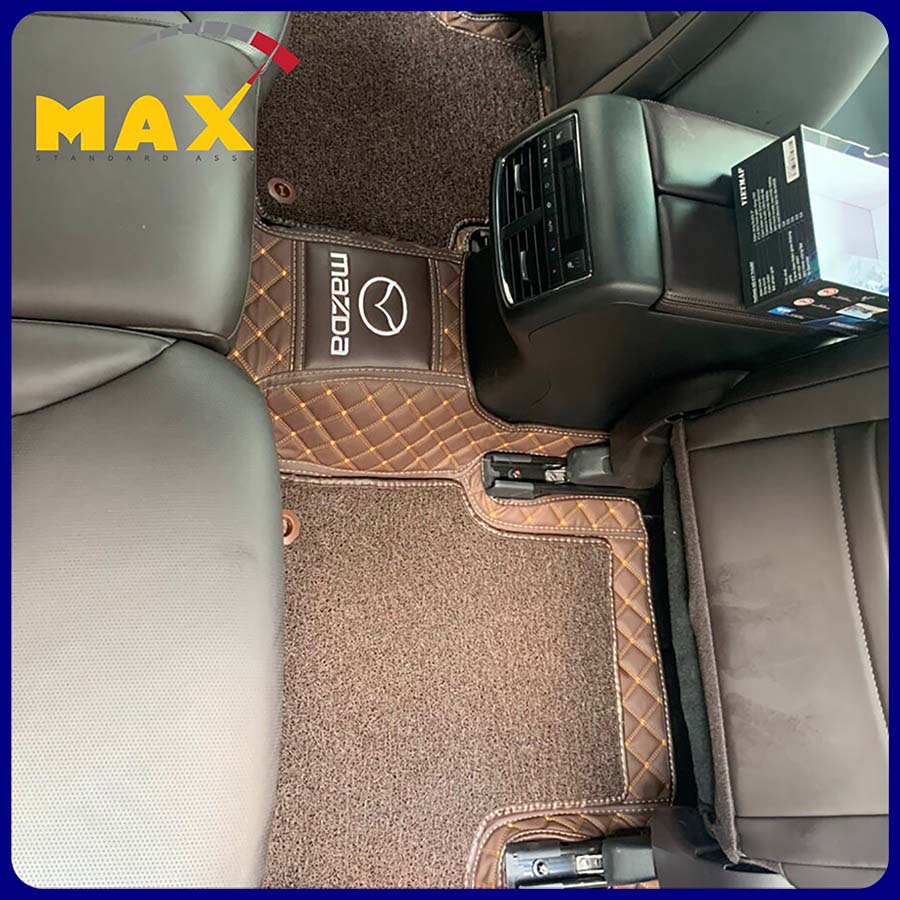 Thảm Lót Sàn Ô Tô 6D Xe MAZDA 5 Chỗ Cao Cấp Sang Trọng Nhiều Mẫu Mã MAX STORE