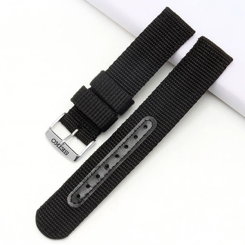 Dây đeo đồng hồ cơ vải canvas cho Snk809K2 K1 807 805 803ys17