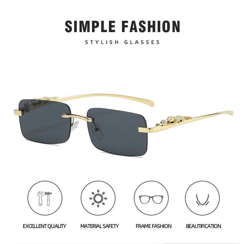 Kính mát thiết kế dộc đáo sang trọng phong cách retro Hàn Quốc