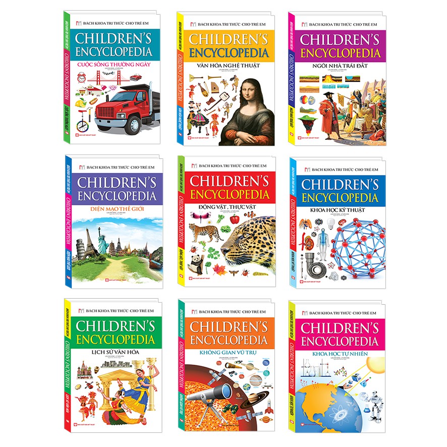 Sách - Combo Bách khoa tri thức cho trẻ em(trọn bộ 9 cuốn)