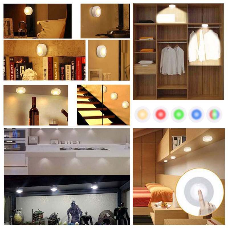 Đèn ngủ LED nhỏ gọn/ Điều khiển từ xa tiện lợi