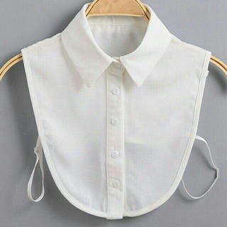 Cổ sơ mi sen nhọn, viền