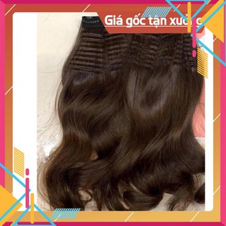 [Sale15%]  Bộ phím kẹp tóc thật gồm 1 phím to và 2 phím nhỏ 50 cm