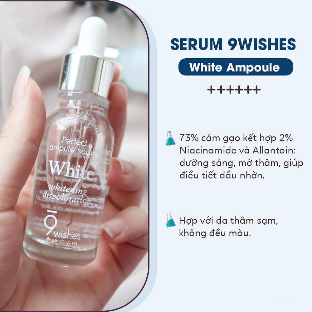 Tinh Chất Dưỡng Da 9Wishes Ampule Serum 25ml_9 Wishes Chính Hãng