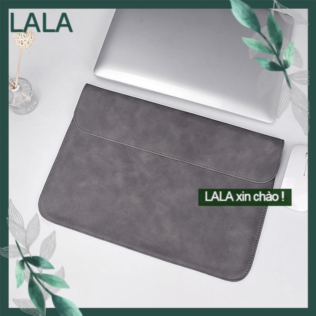 Túi Laptop da cao cấp 1 ngăn chống thấm miệng ngang - thiết kế đơn giản - sang trọng - gọn nhẹ