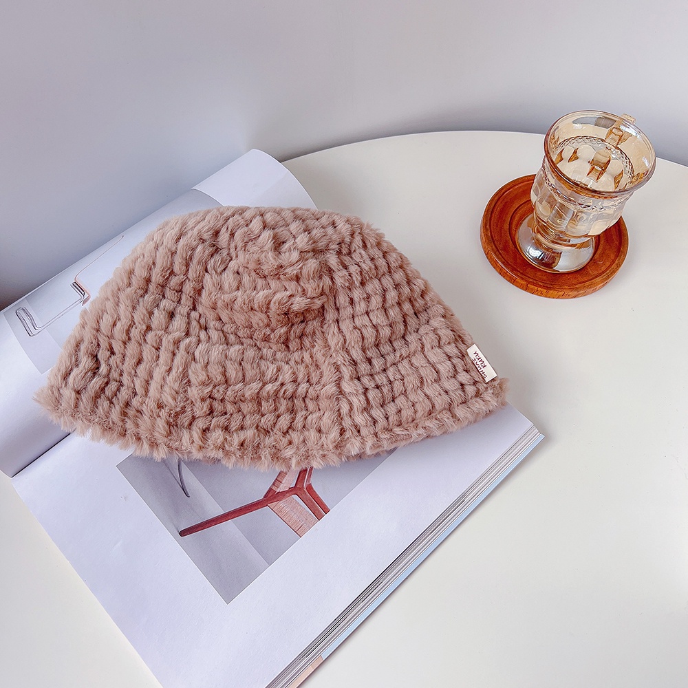 Mũ bucket phong cách Hàn Quốc thời trang thu đông cho bé gái 1-3 tuổi