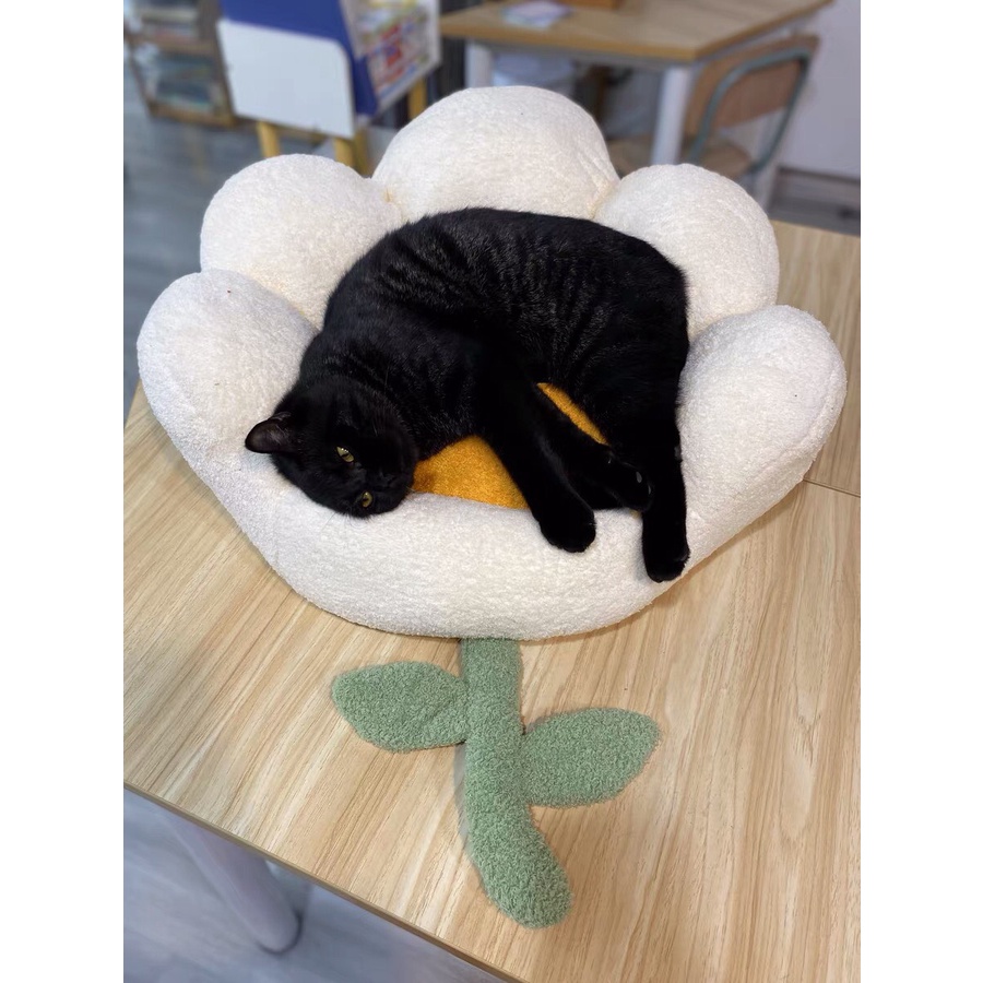 Ổ đệm cho chó mèo hình bông hoa size lớn