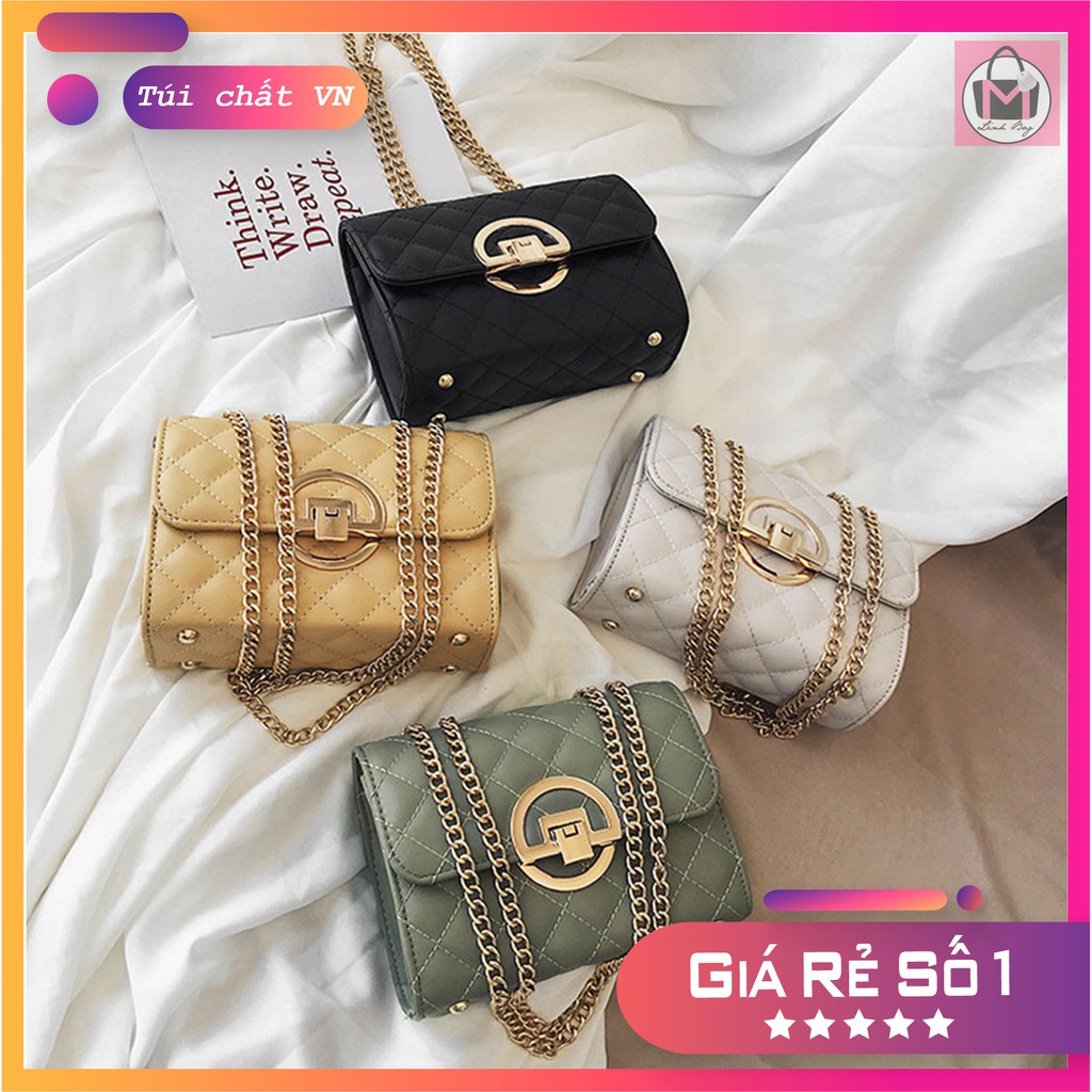 Túi kẹp nách da cừu chần mẫu trend 2020 size 18 | BigBuy360 - bigbuy360.vn