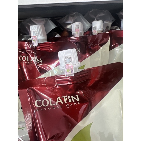Hấp Dầu Dạng Túi COLATIN Collagen Phục Hồi Tóc Hư Tổn 500ml
