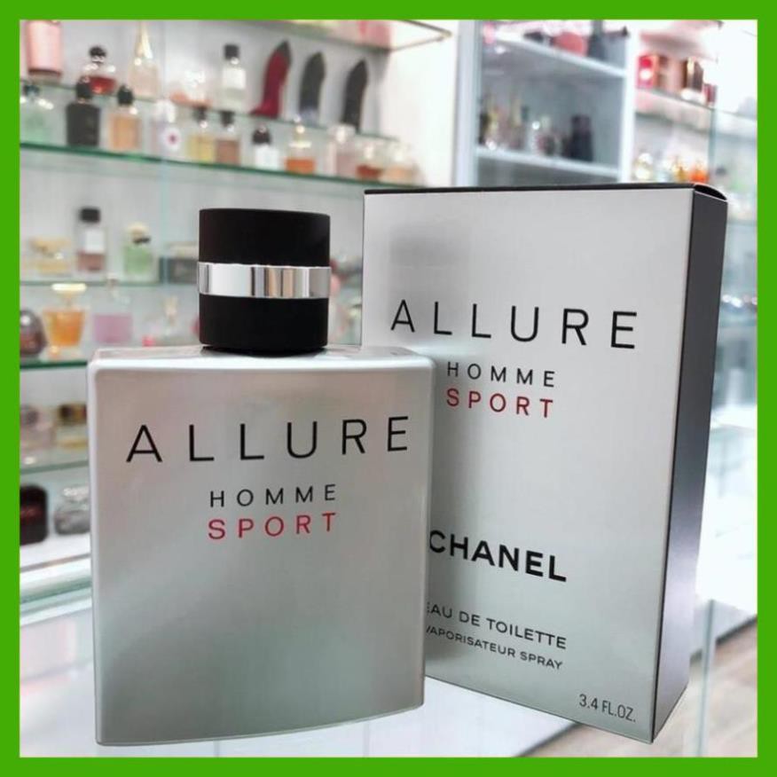 [Free Ship 70k] Nước Hoa Nam, Nước Hoa Allure Homme Sport 100ml, Dầu Thơm Nam, Dầu Thơm, Nước Hoa Giá Rẻ | Thế Giới Skin Care