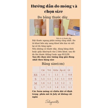 Móng úp thiết kế màu sắc nb180 julynails.vn