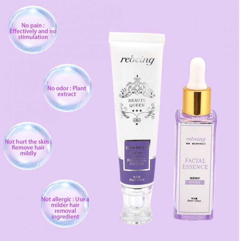 [Hàng mới về] Kem tẩy lông da mặt và serum giảm đau 60g | BigBuy360 - bigbuy360.vn