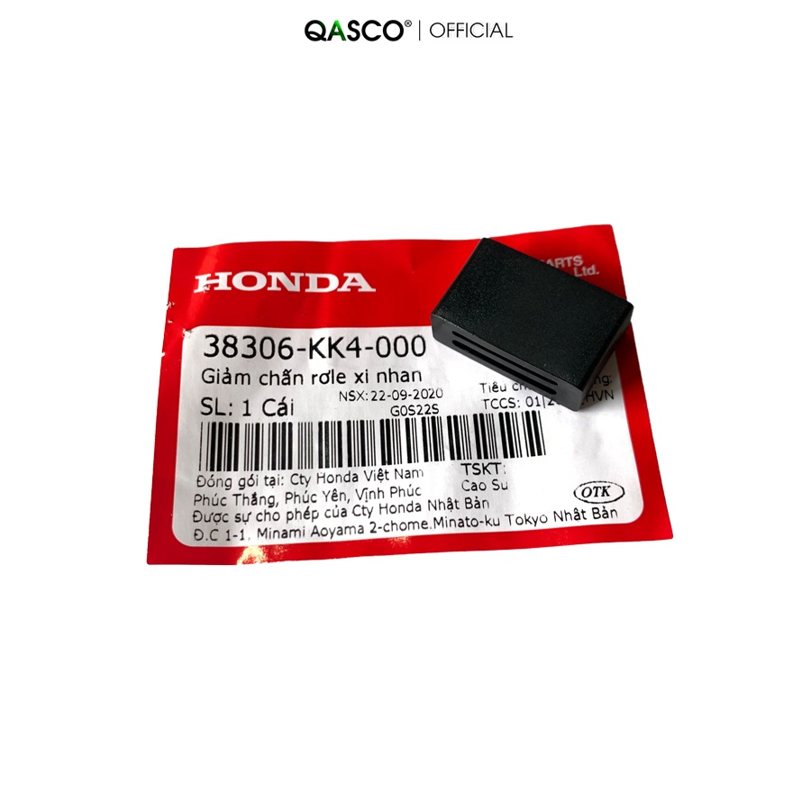 Giảm chấn rơle xi Nhan HONDA Air Blade 110 / Click / Dream / Future Neo / X / II / Fi  QA(38306KK4000) _( 672)