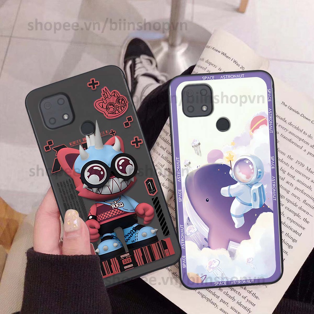 Ốp Xiaomi Redmi 10C phi hành gia vũ trụ space.x siêu đẹp, thời trang