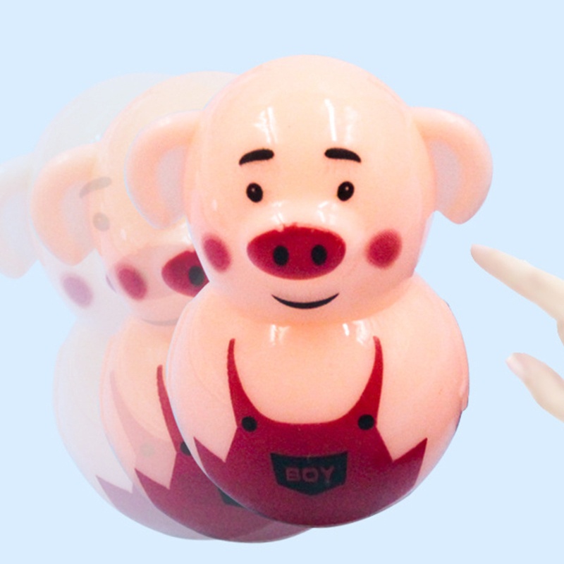Đồ Chơi Lật Đật Hình Chú Heo Dễ Thương Cho Bé